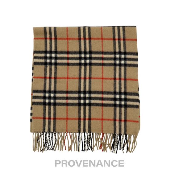 🔴 Burberry Scarf - PURE CASHMERE Nova Check - Picture 2 of 6